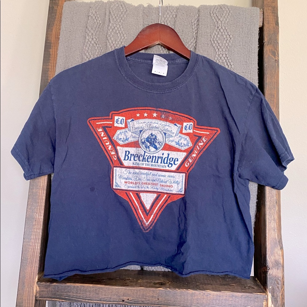 Cropped Graphic T